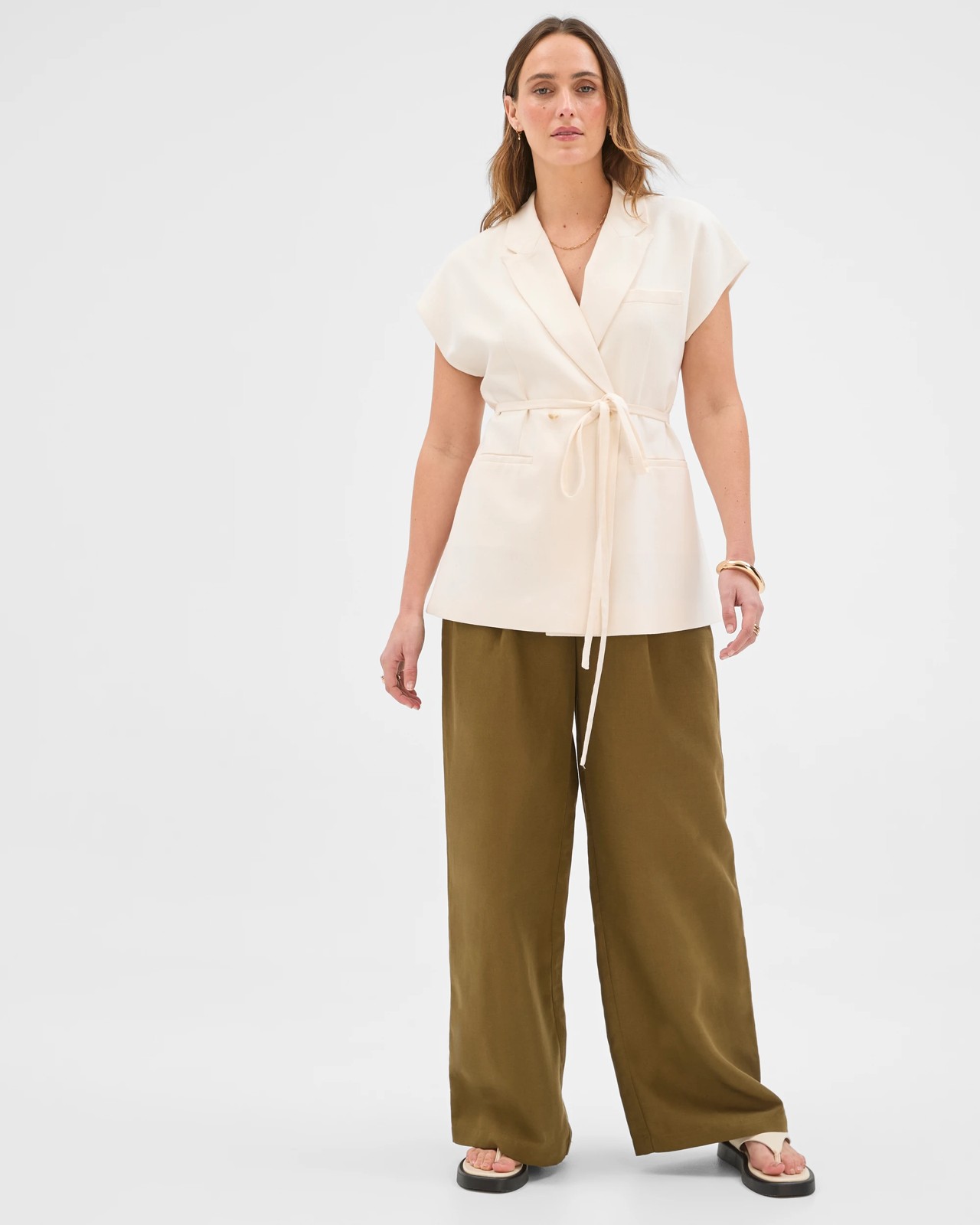 Preview Harper Tailored Ultra Wide Leg Pants 2 of 5