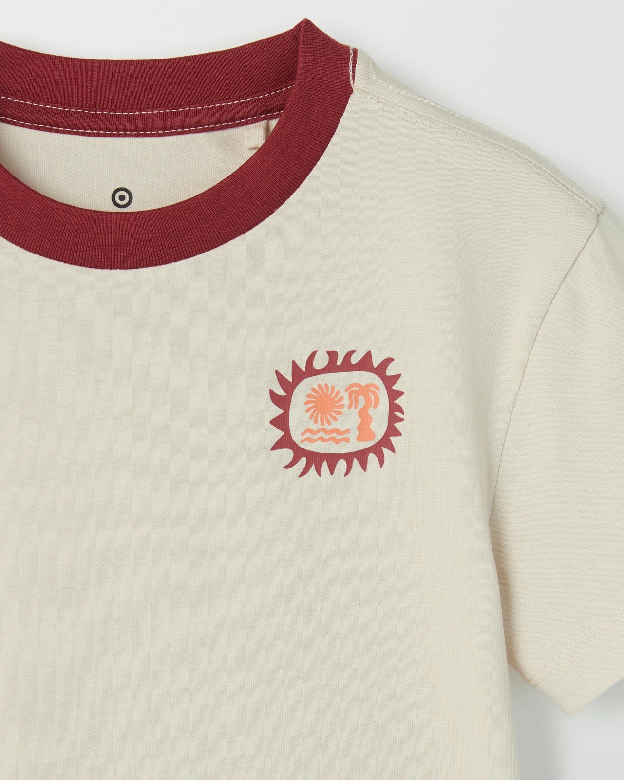 Australian Cotton Short Sleeve T-Shirt - Neutral 6 of 6