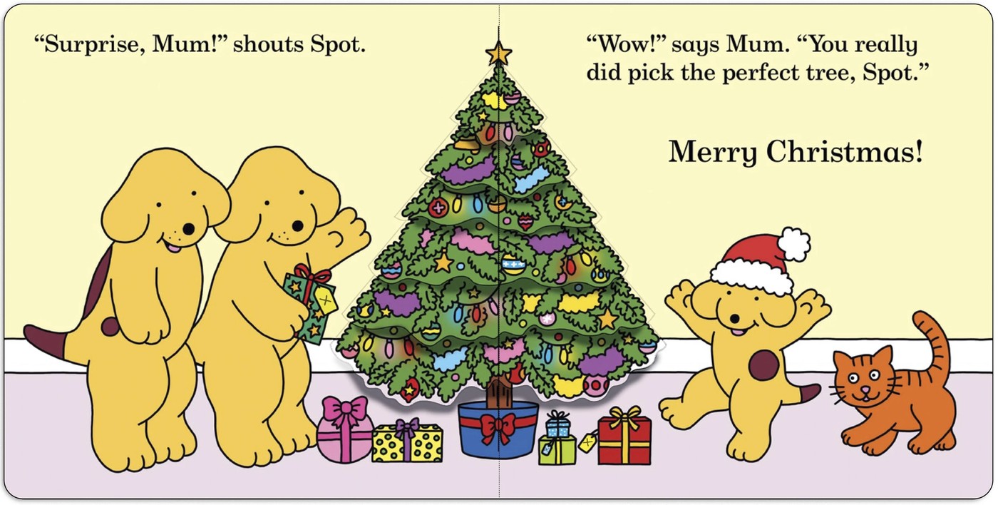 Spot's Christmas Tree by Eric Hill - A Lift-the-Flap Book 4 of 4