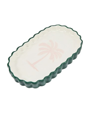 Anko Palm Ceramic Trinket Tray