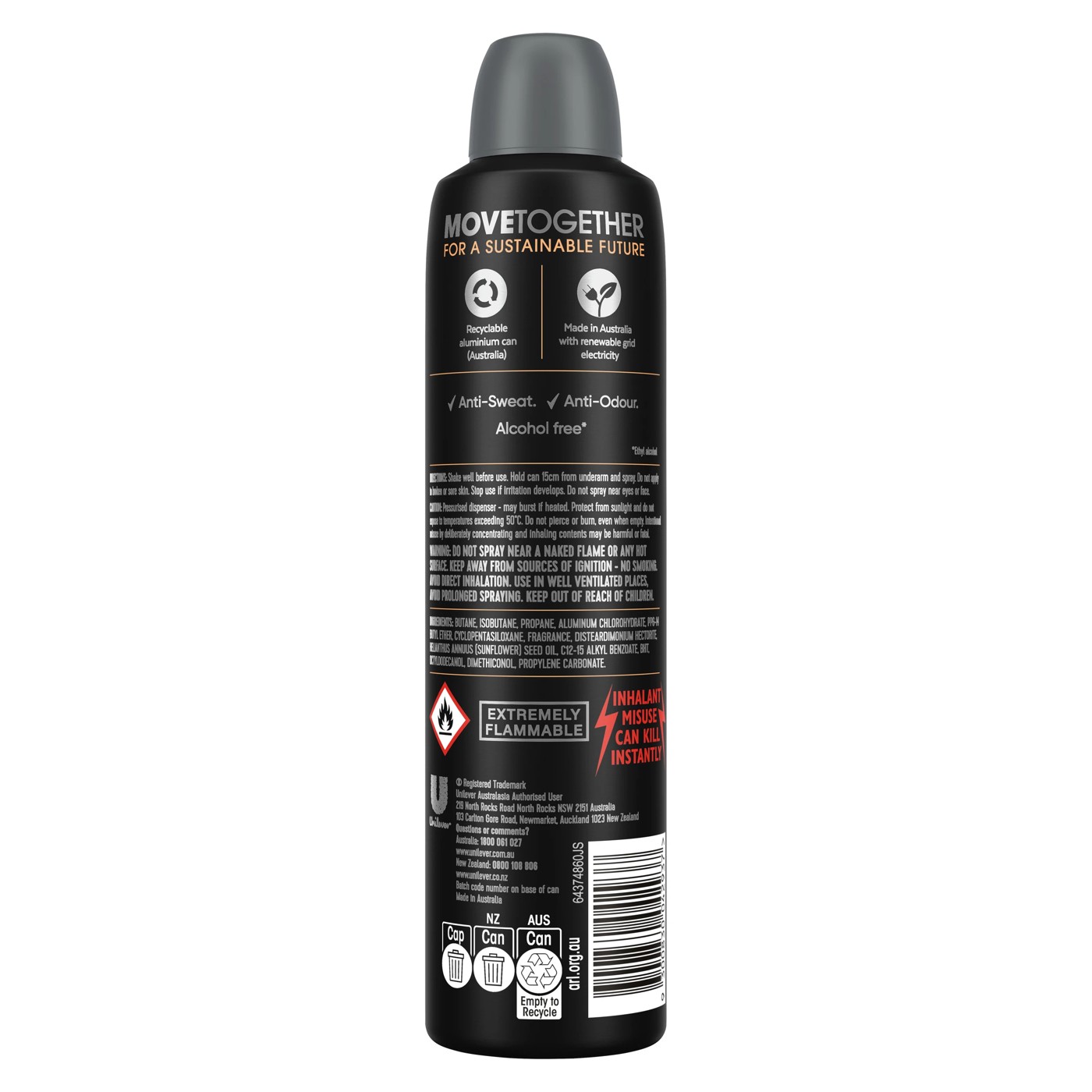 Rexona Men Sport Fresh 48-Hour Antiperspirant 250ml 2 of 6
