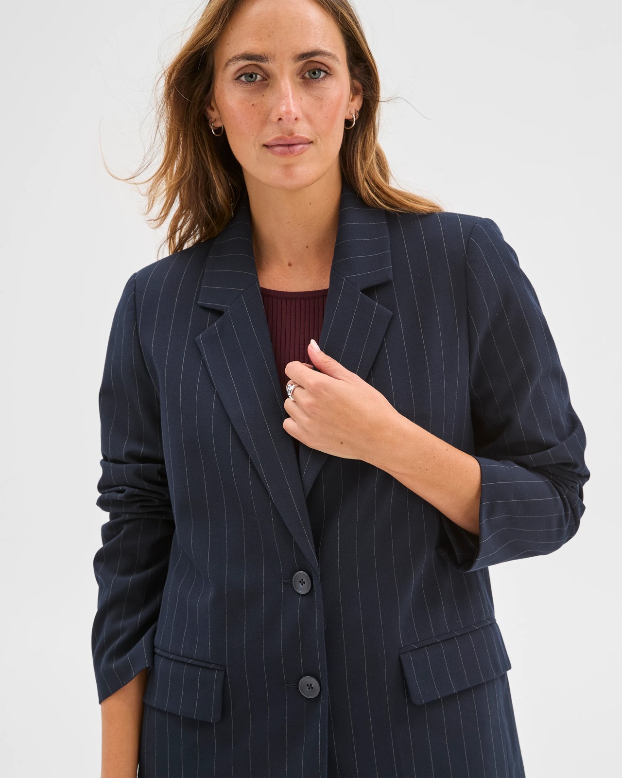 Preview Single Breasted Tailored Blazer 3 of 6