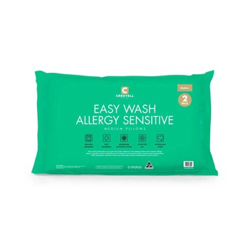 Easy Wash Allergy Sensitive Pillow 2 pack