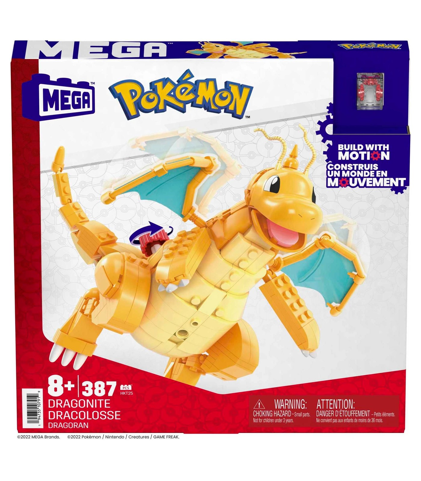 Mega Construx Pokémon Building Set - Dragonite