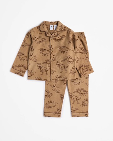 Boys Younger Kids Cotton Flannelette Pyjama Set