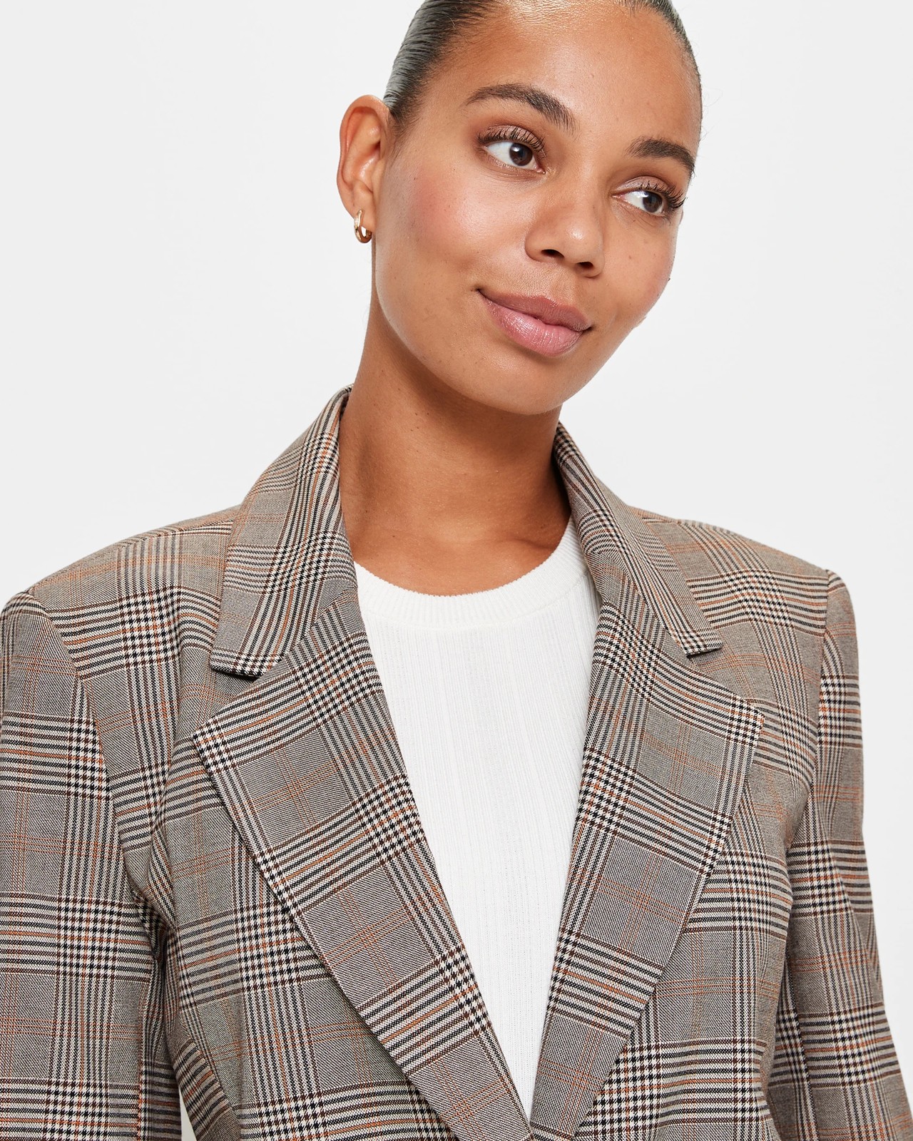 Target check blazer outlet