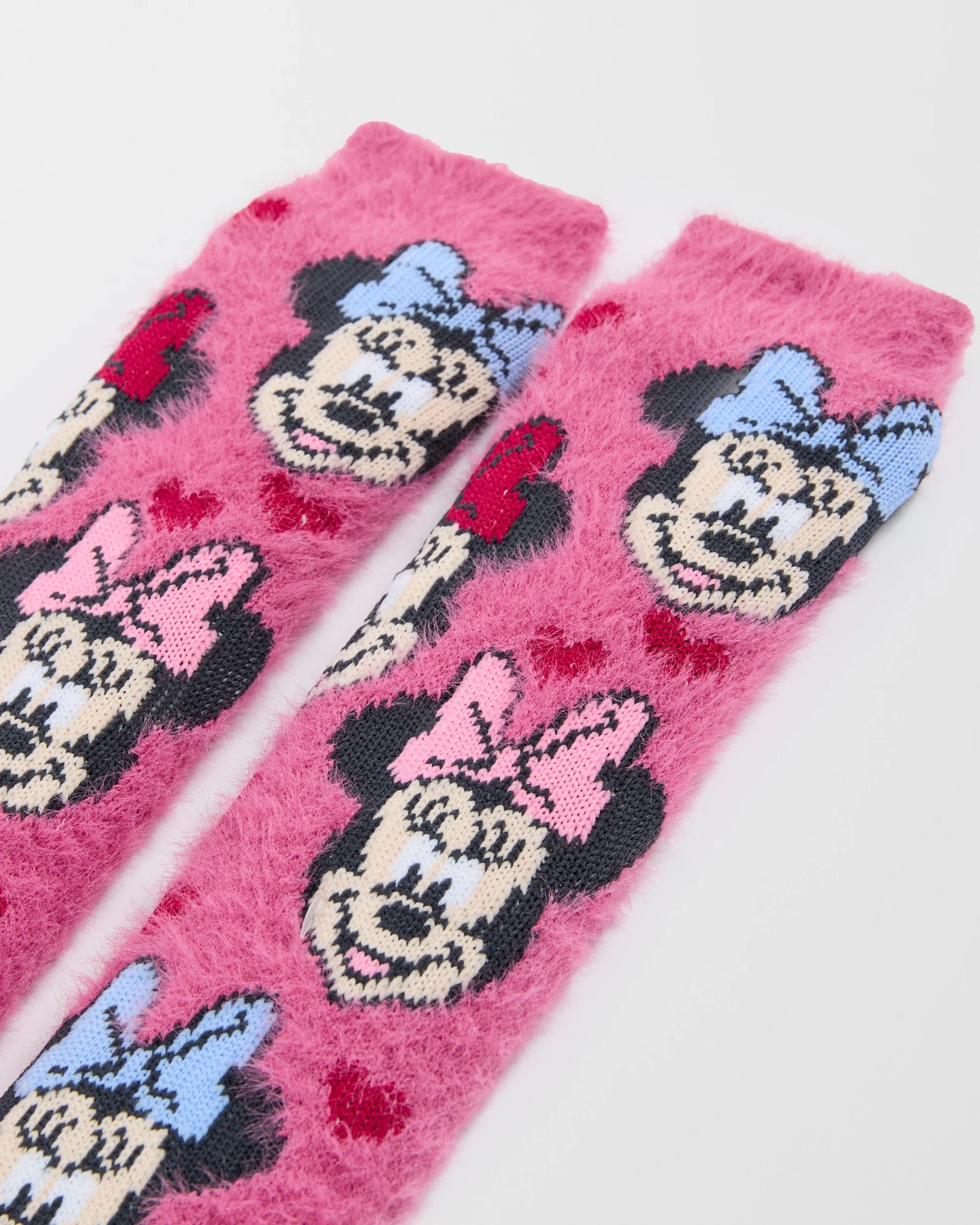 Disney Minnie Mouse Sherpa Lined Home Socks 2 of 4