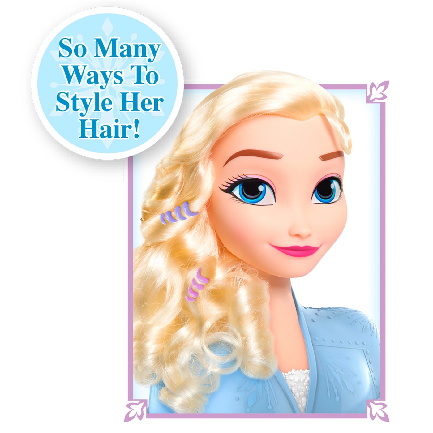 Disney Frozen Elsa Styling Head 3 of 5