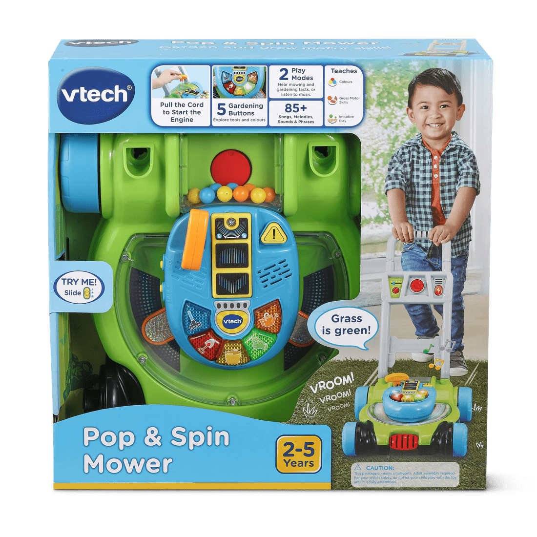 VTech Pop & Spin Mower Target Australia