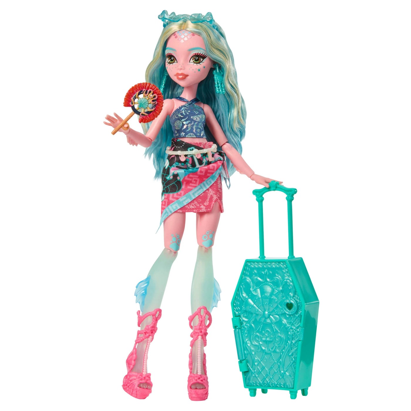 Monster High Skulltimate Secrets Gore-geous Oasis Lagoona Blue Playset 3 of 5