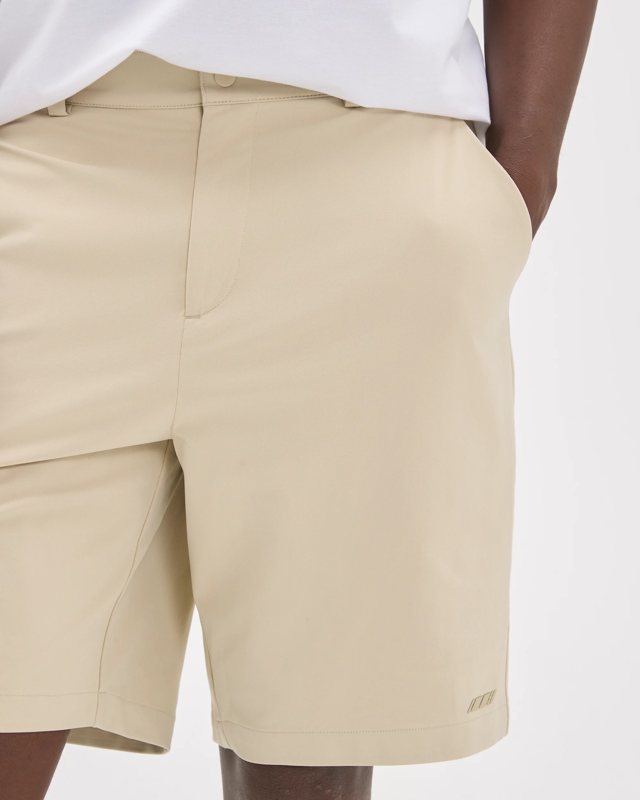 Active Hybrid Stretch Chino Shorts - Agate Grey 4 of 5
