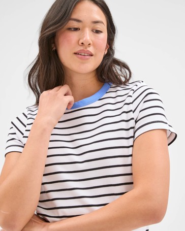Australian Cotton Interlock Neat T-Shirt