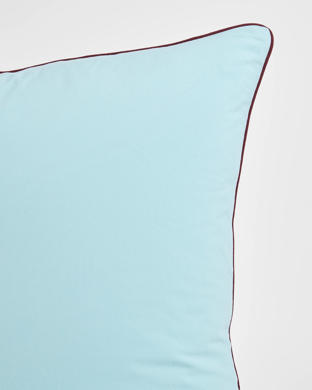 Arlo Polka Dot Stonewash Cotton European Pillowcase - Sea Angel 5 of 5