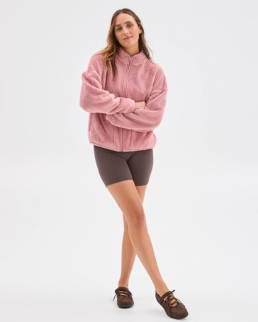 Active Sherpa Zip Through Jacket