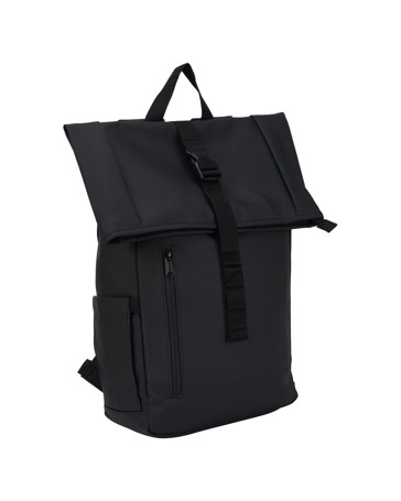 Anko PU Roll Up Backpack, Black