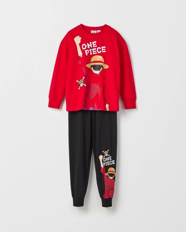 One Piece Australian Cotton Jersey Knit Older Boys Pyjama Set