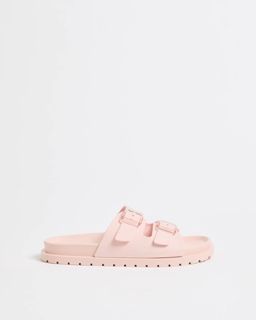 Elevated Double Strap Slides