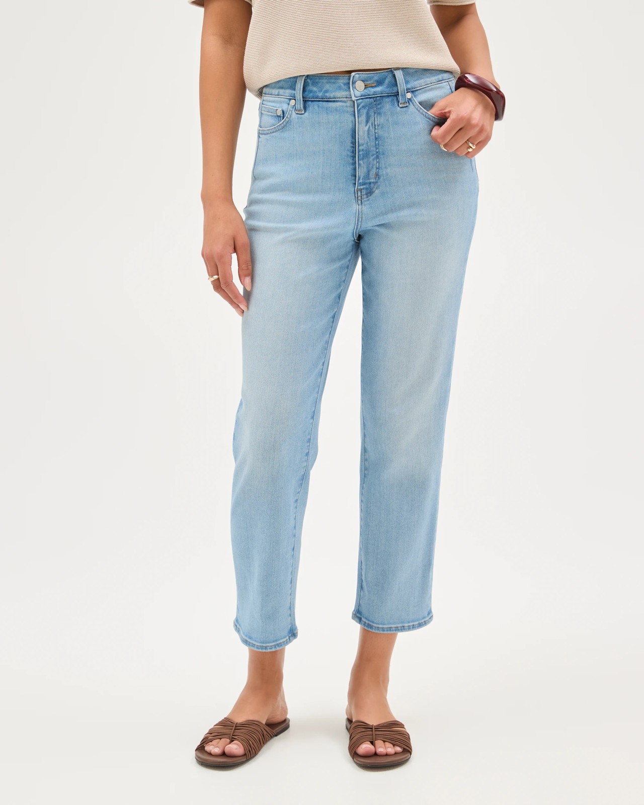 Shape Your Body Slim Fit Denim Jeans 3 of 5