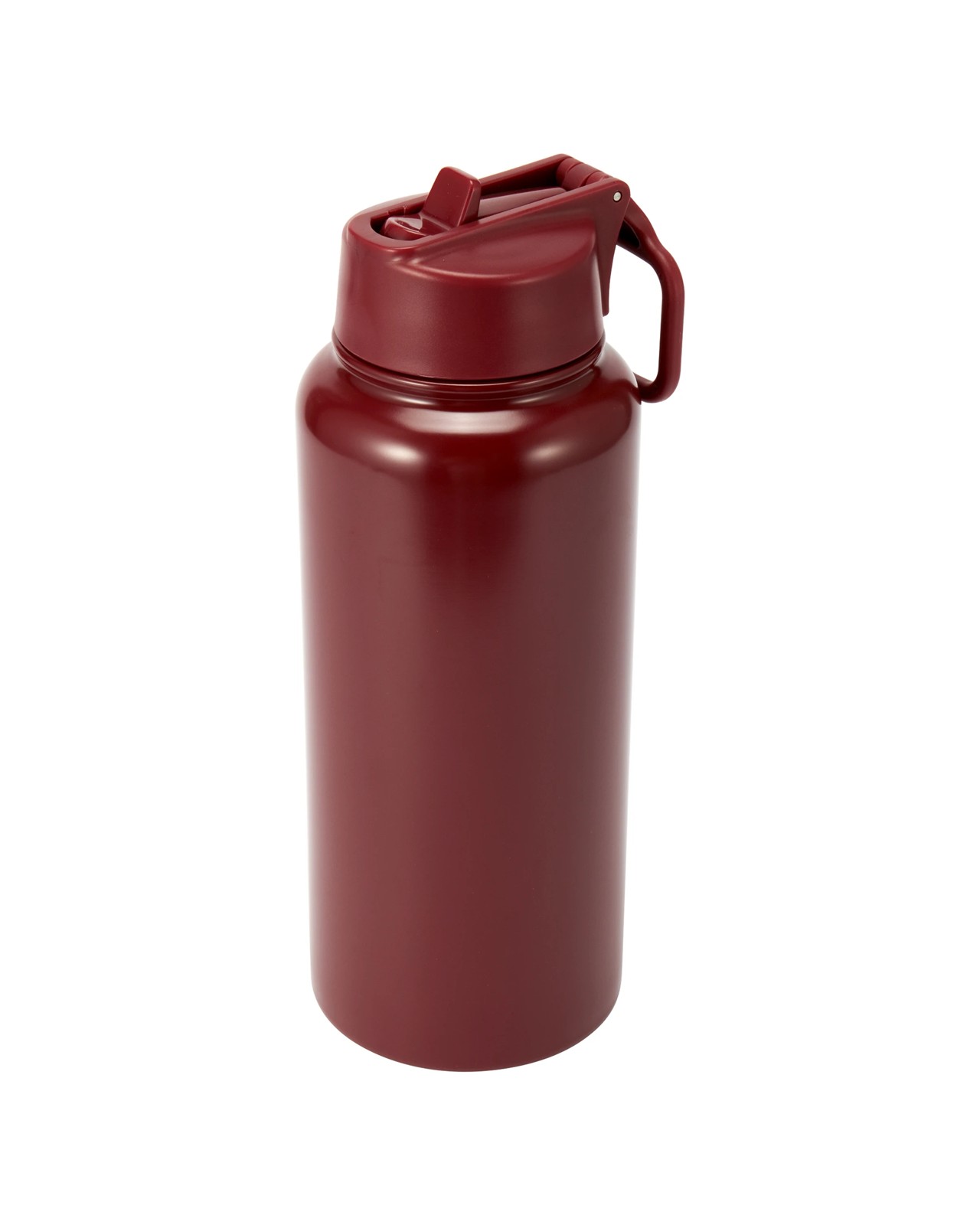 Anko 960ml Burgundy Double Wall Insulated Cylinder Drink Bottle 3 of 4