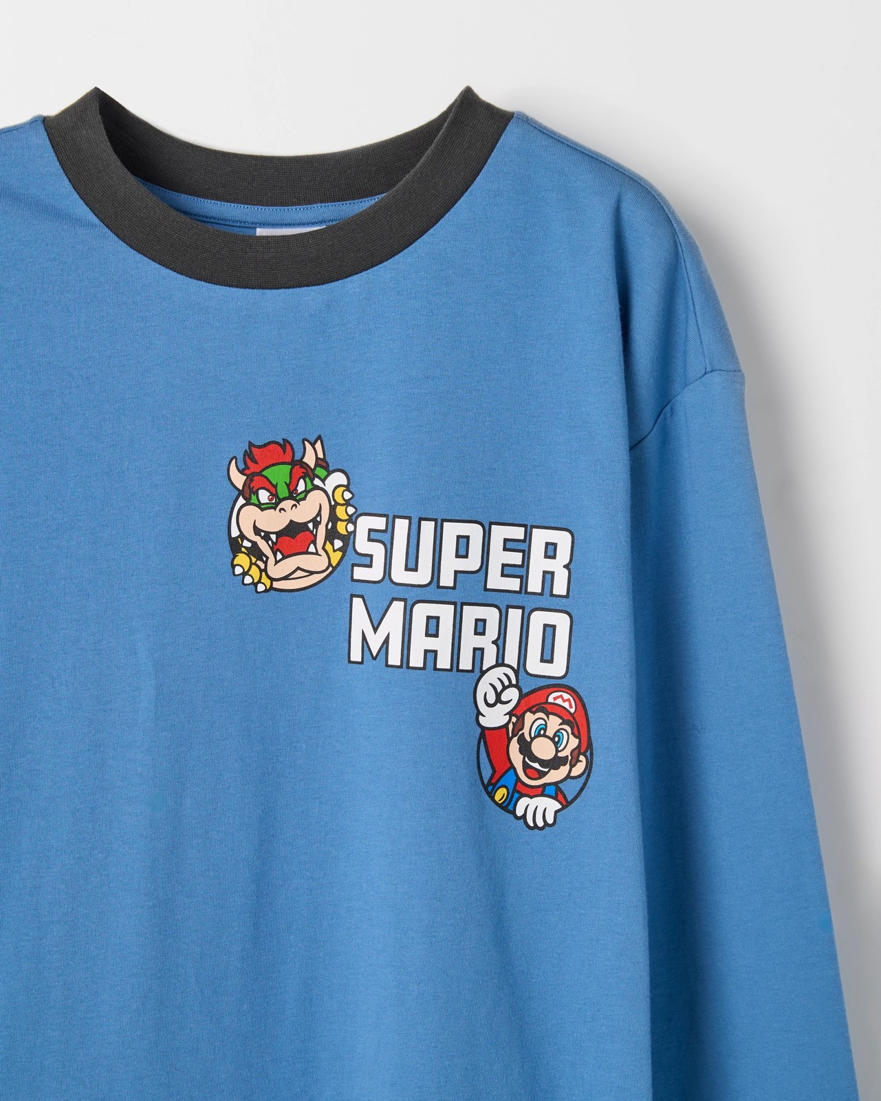 Super Mario Australian Cotton Jersey Older Boys Pyjama Set 4 of 4