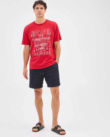 Australian Cotton Christmas In Misery T-Shirt