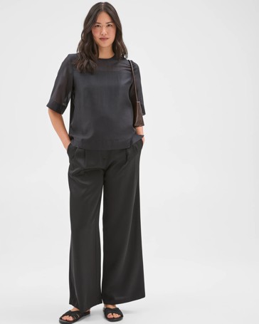 Preview Sheer Detail Blouse