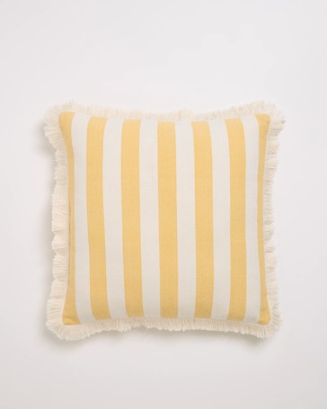 Dakota Stripe Cotton Cushion