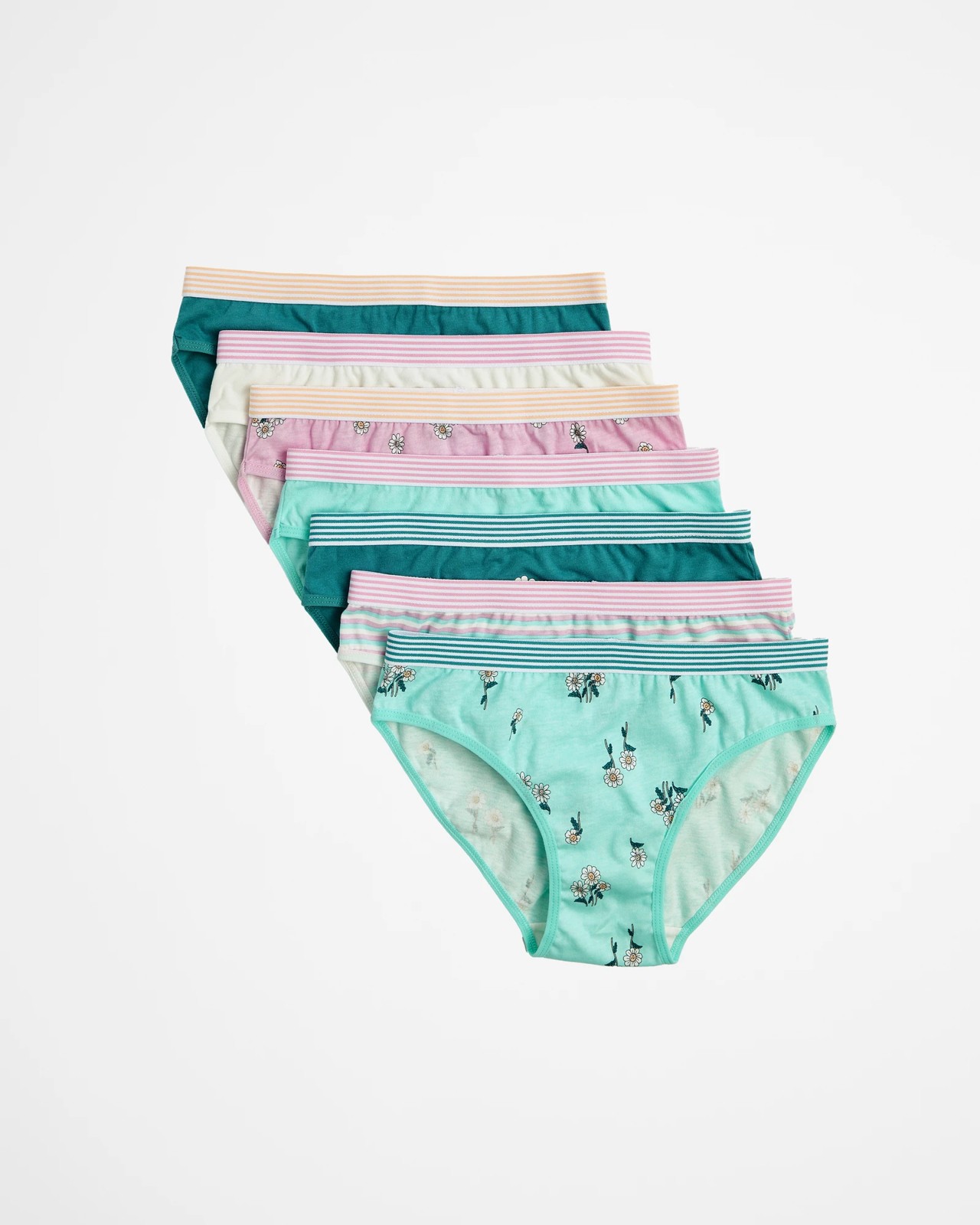 Girls Maxx Underwear 7 Pack - Floral