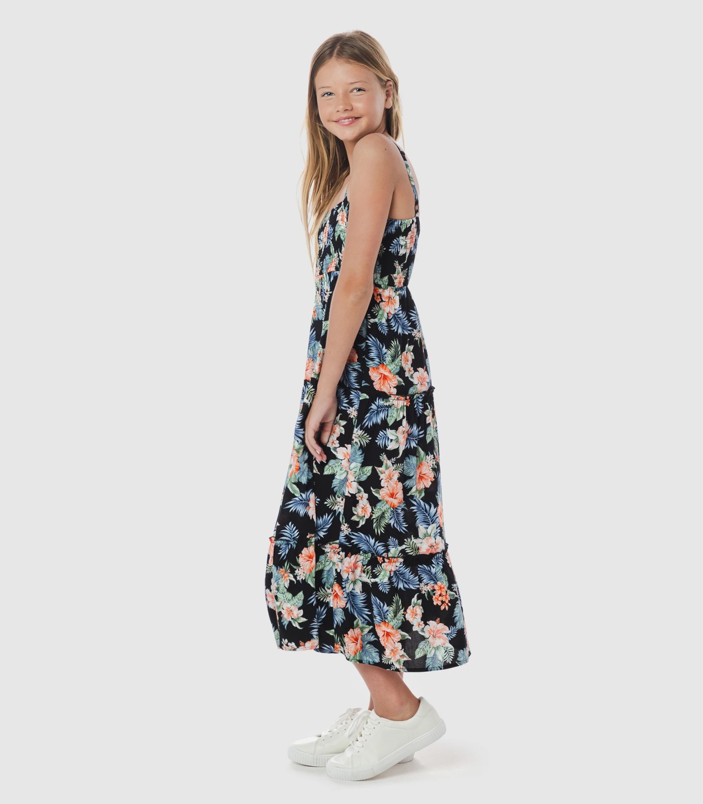 Piping Hot Shirred Maxi Dress | Target Australia