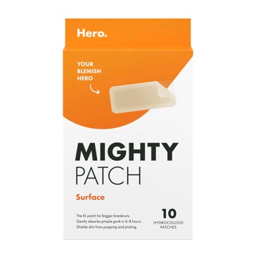 Hero 10 Pack Mighty Patch Surface Pimple Patches - Hydrocolloid