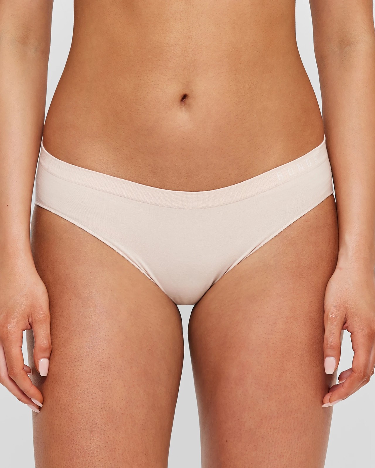 Bonds 2 Pack Seamless Bikini Briefs - Nude