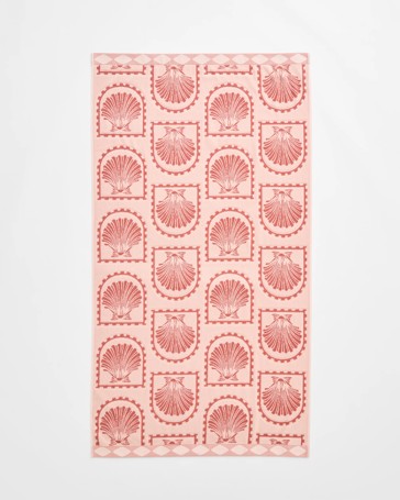 Print Beach Towel - Seashell