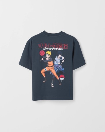 Naruto Oversized Printed T-Shirt
