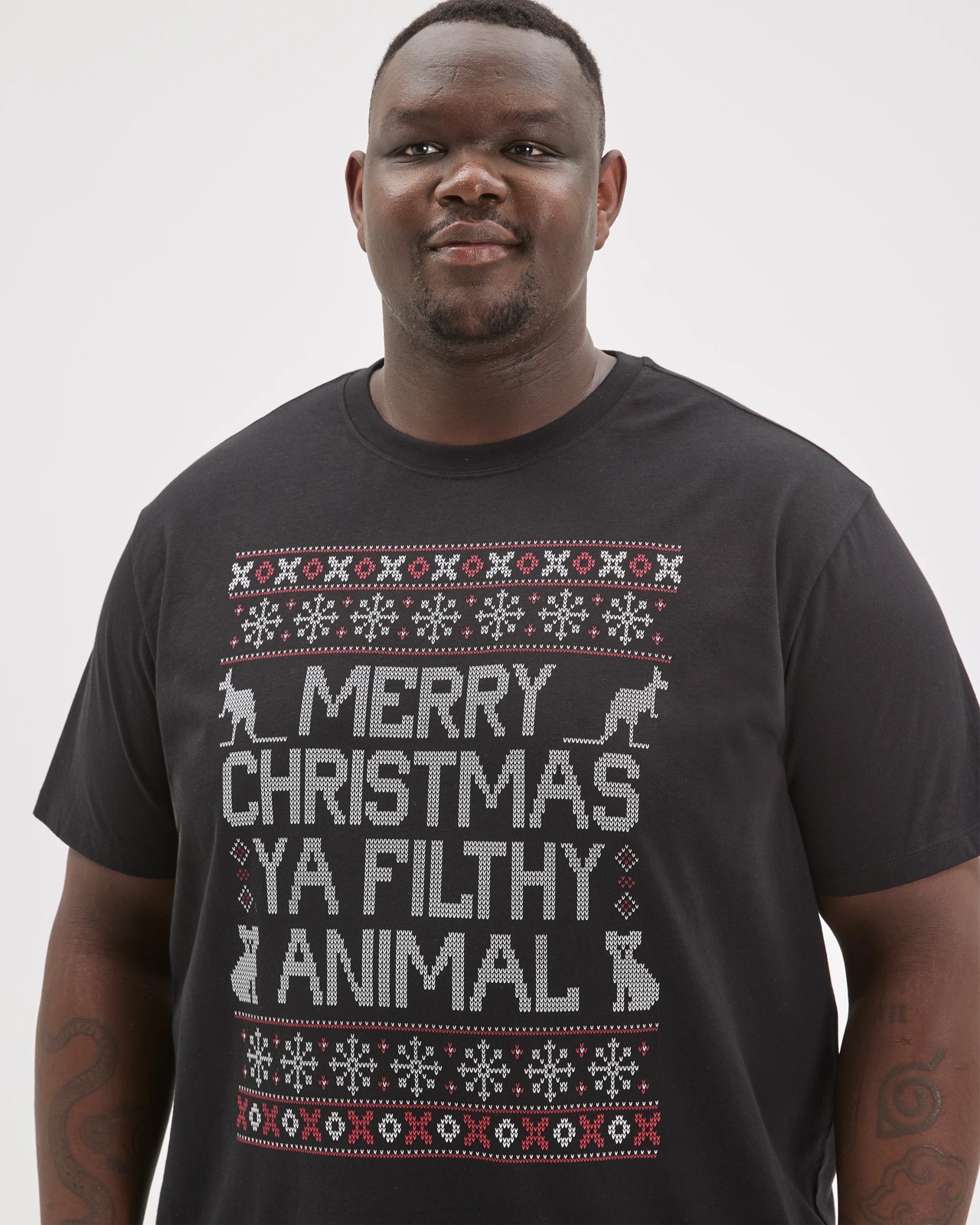 Plus Size Australian Cotton Christmas T-Shirt 3 of 6