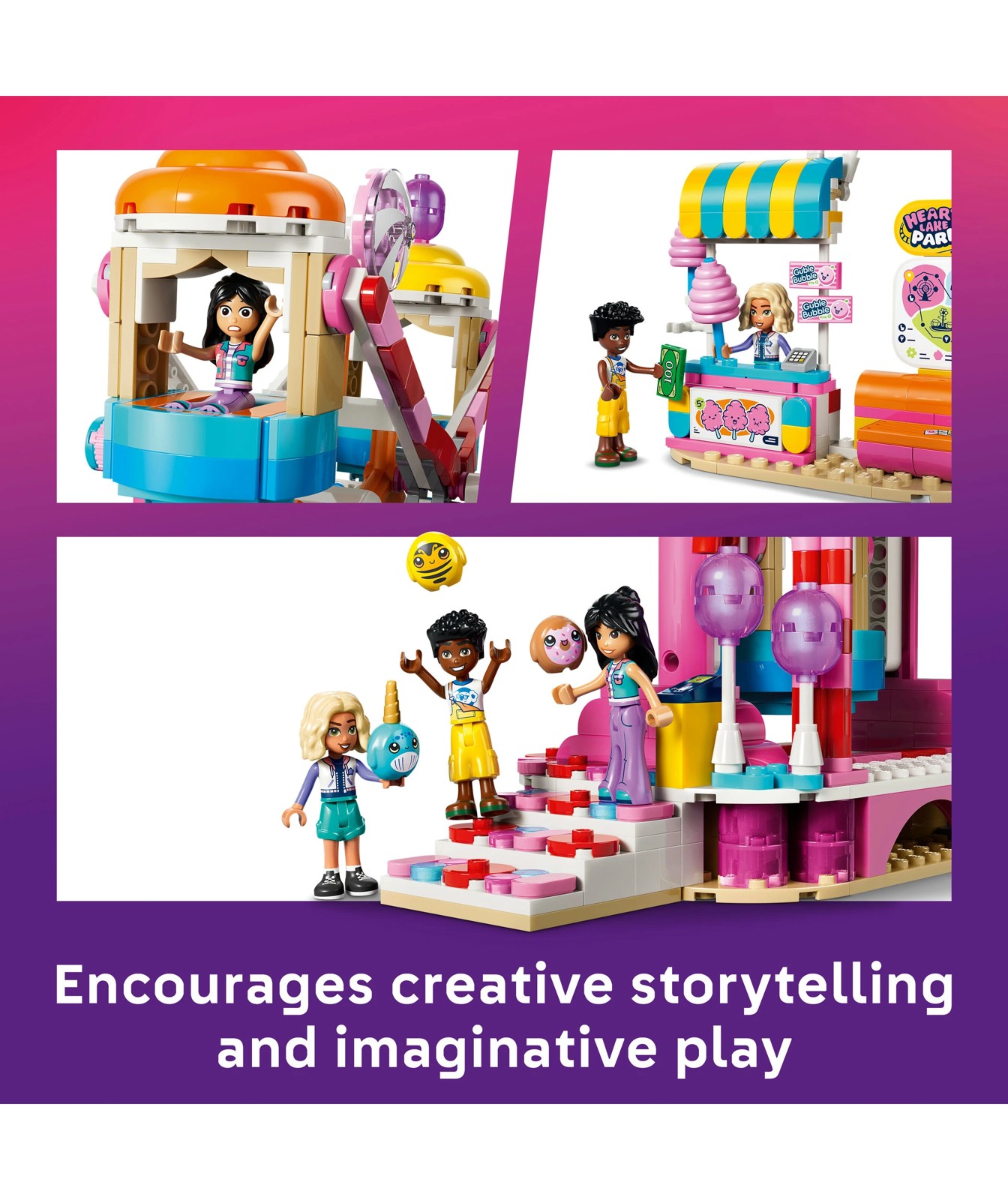 LEGO® Friends Candy & Cupcake Ferris Wheel 42700 4 of 5