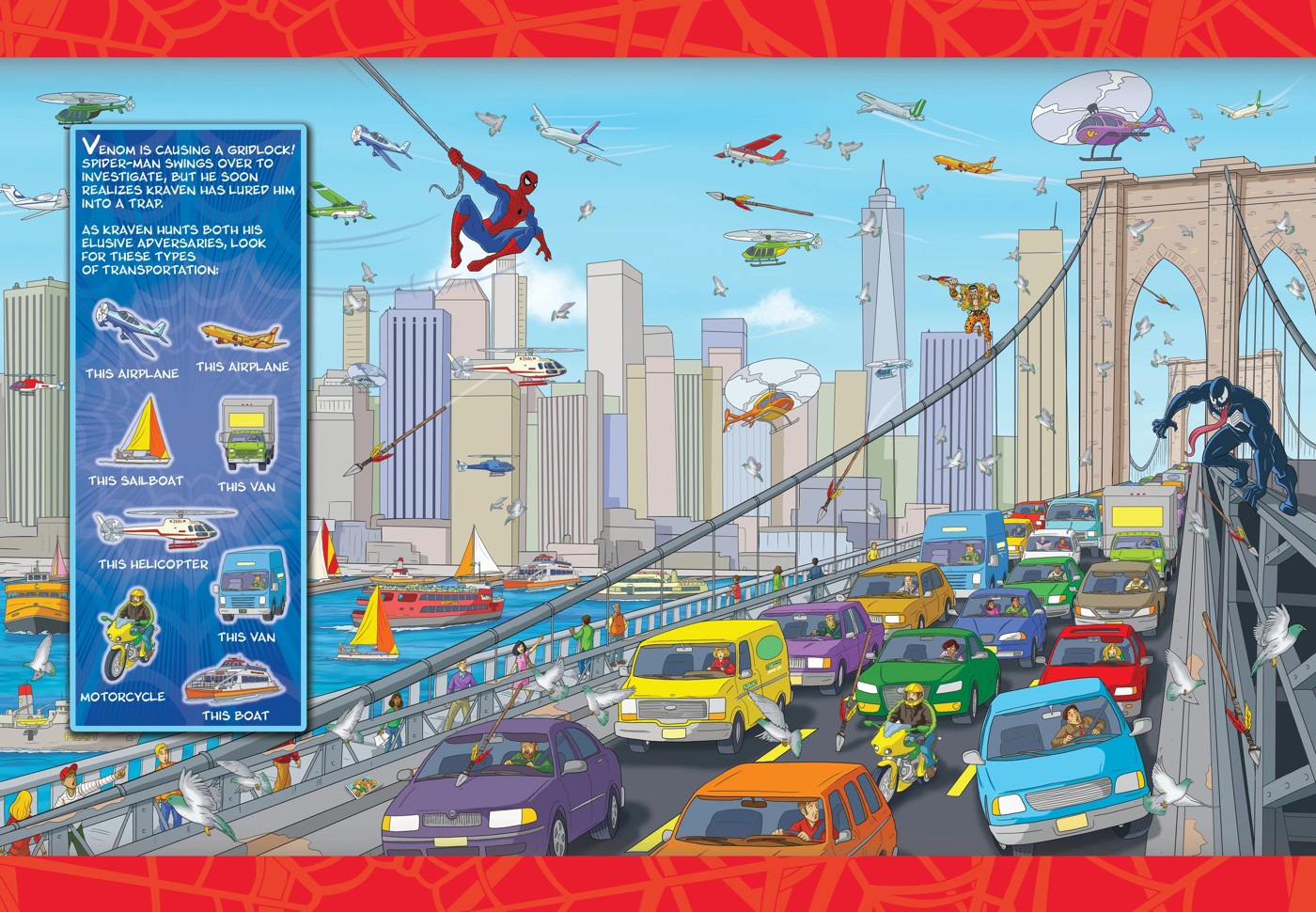 Marvel Spider-Man: 3D Look and Find Book and Puzzle Set 5 of 6