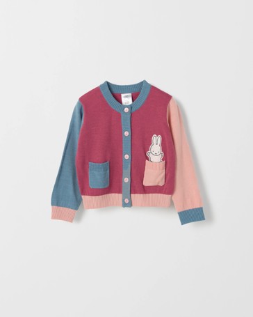 Miffy Long Sleeve Knit Cardigan