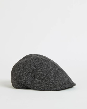 Textured Driving Flat Cap
