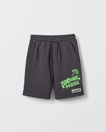 Licensed Minecraft Australian Cotton Jersey Shorts