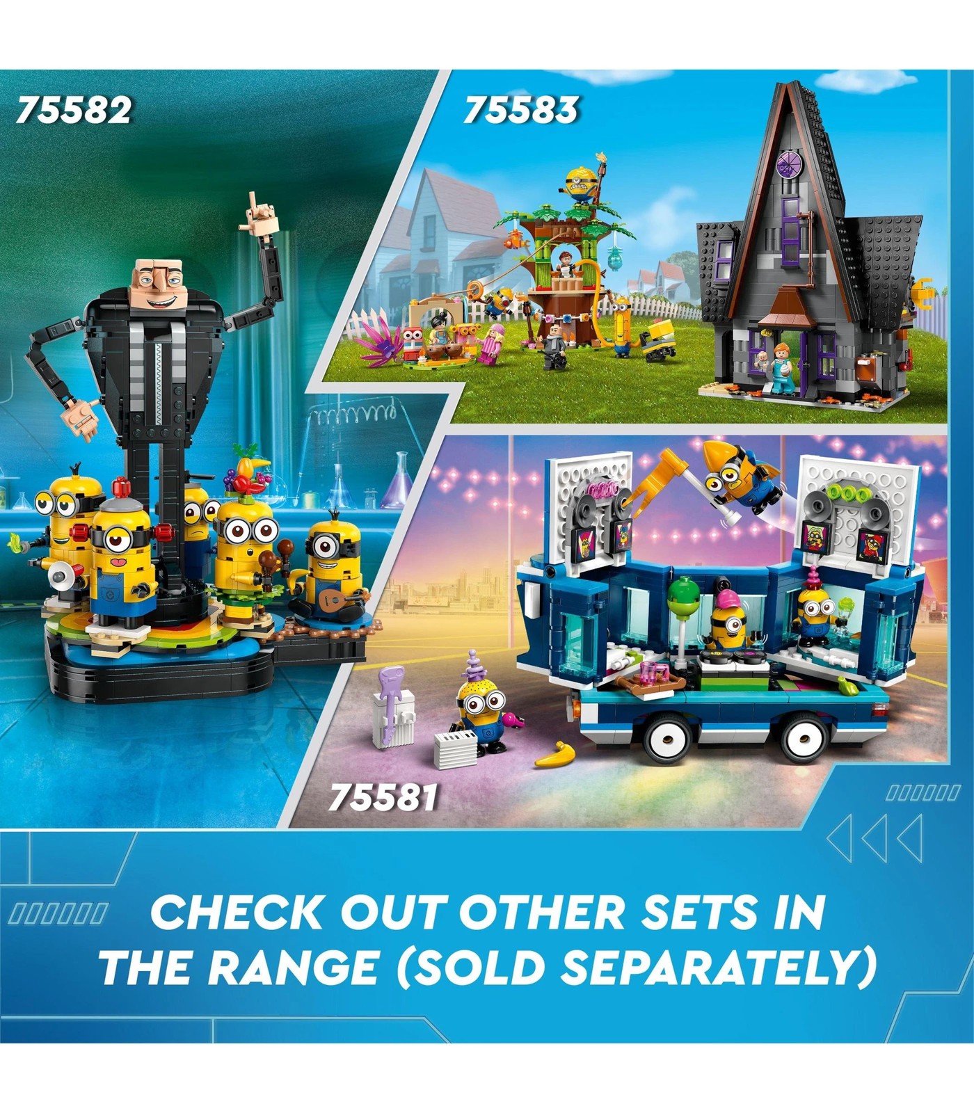 LEGO Despicable Me Minions and Banana Car 75580 Target Australia