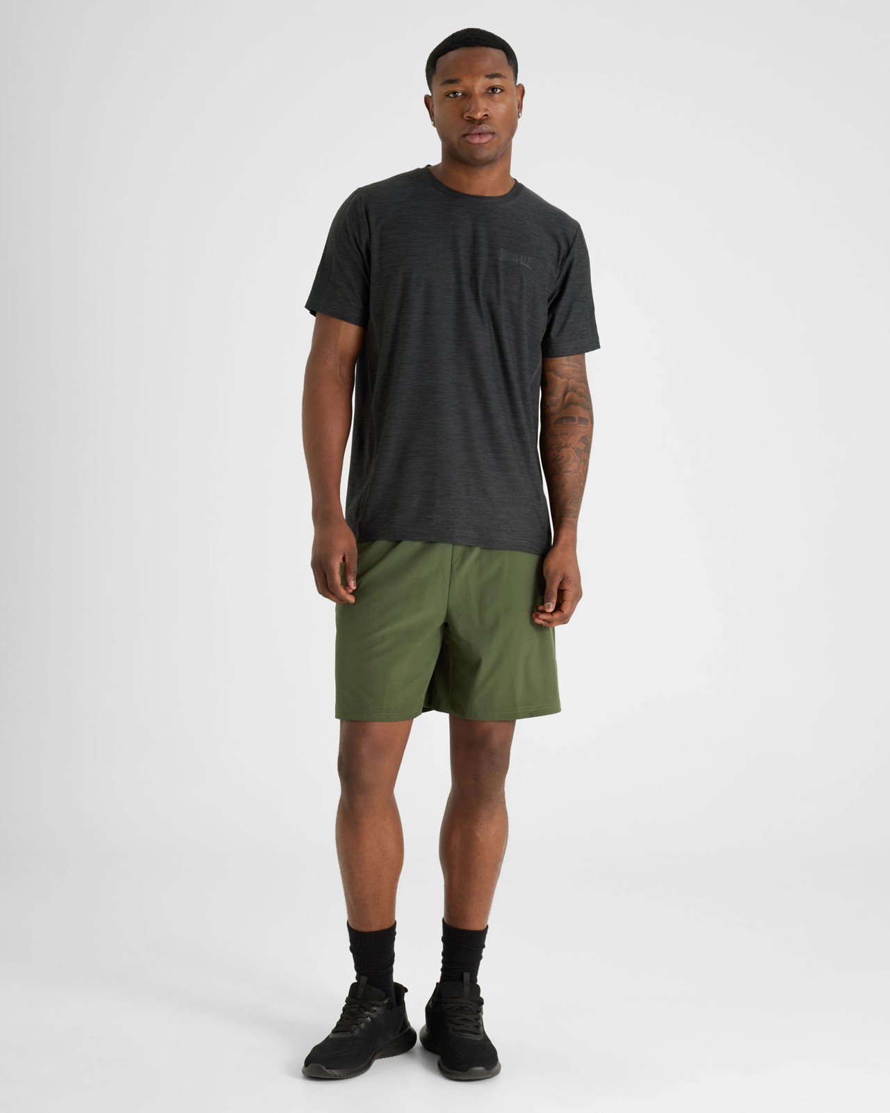 Lonsdale London Active T-Shirt - Black 5 of 5