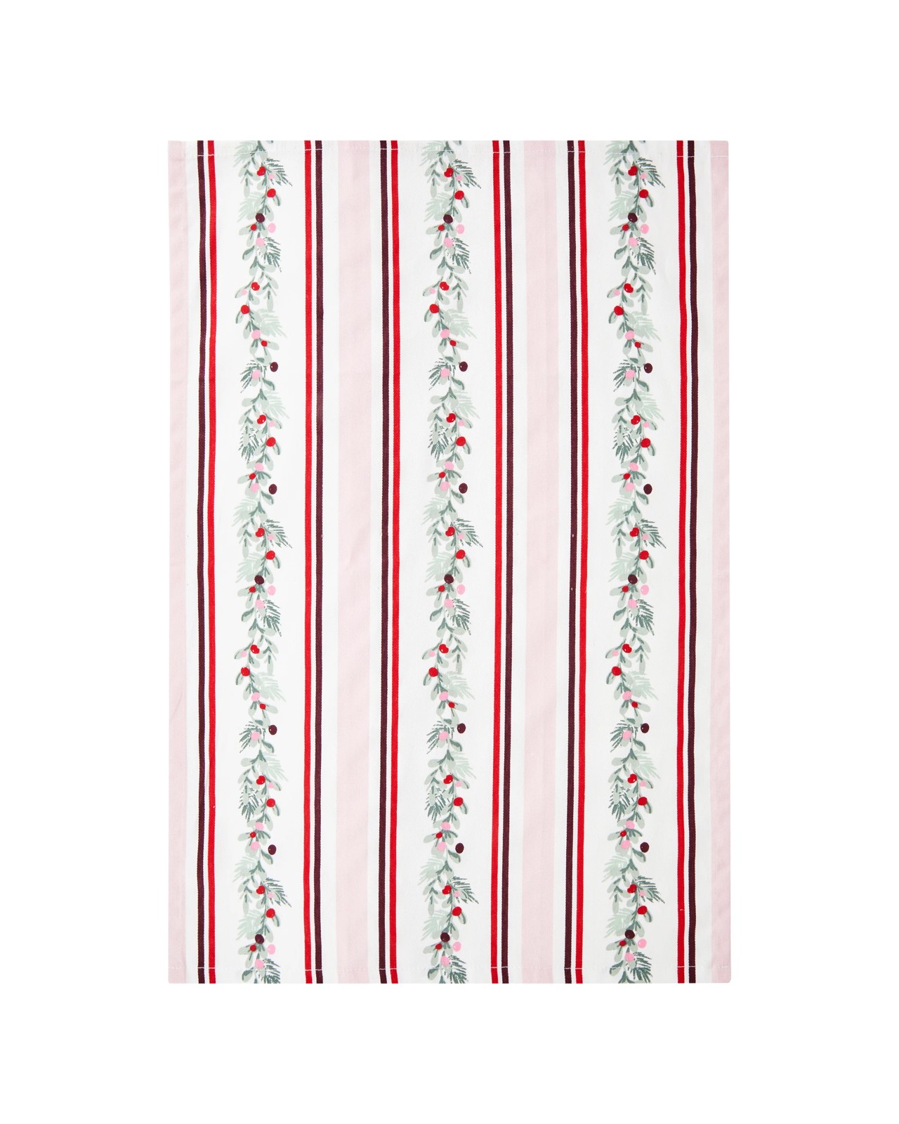Anko 4 Pack Holly Stripe Tea Towels 3 of 6