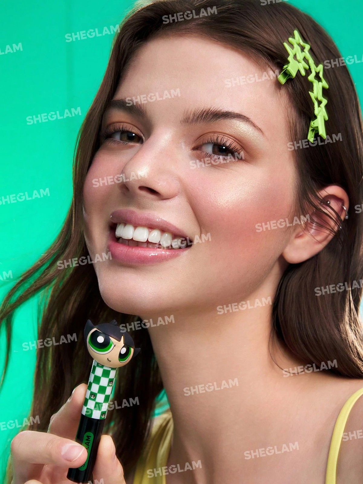 The Powerpuff Girls x SHEGLAM Power-Noia Shimmer Stick - Spice 3 of 6