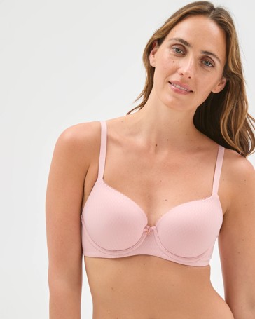 Underwire Lace Edge T-Shirt Bra