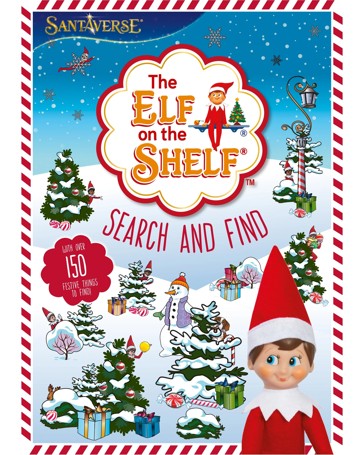 SantaVerse The Elf on the Shelf: Search and Find - Book