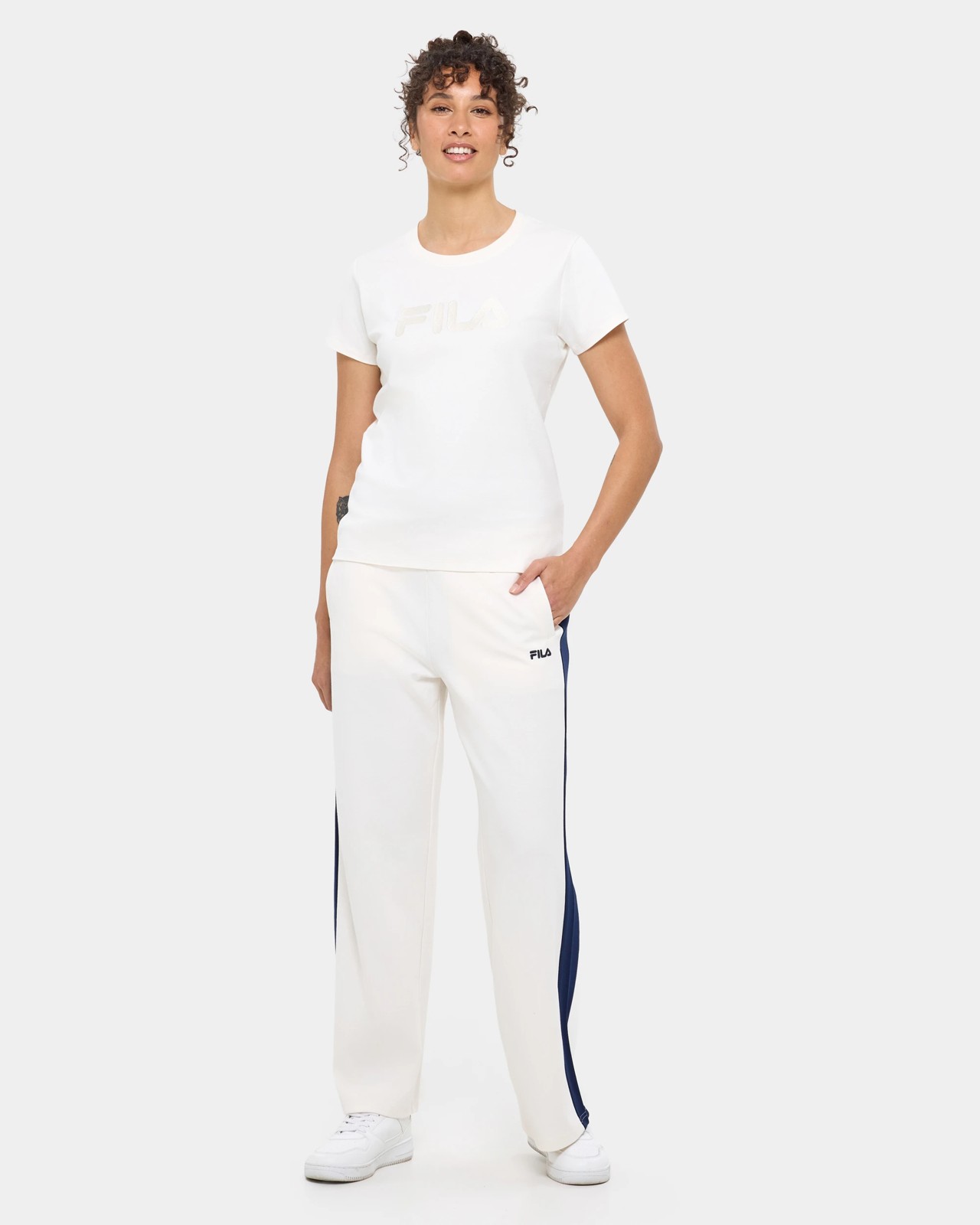 Fila Sylvie Pants - Gardenia 2 of 6