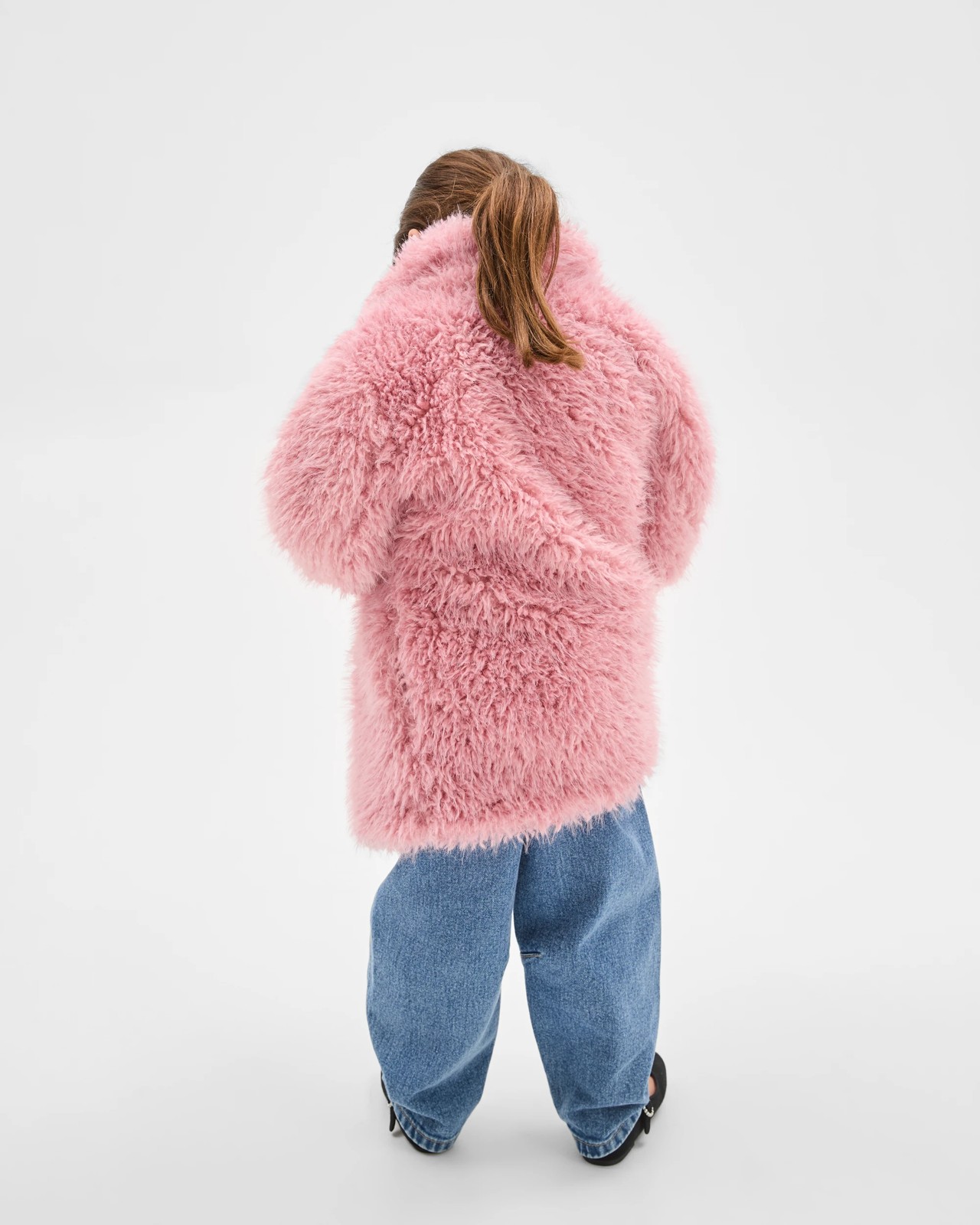 Long Sleeve Faux Fur Coat 4 of 6