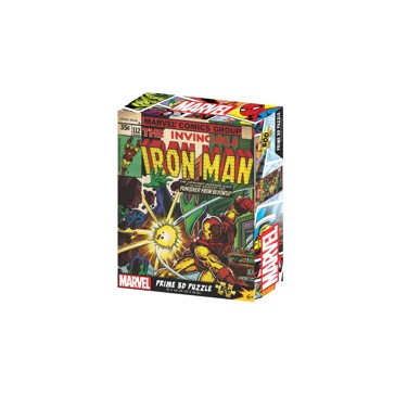PRIME 3D Lenticular 300pce Marvel Comic Cover Puzzles - Assorted
