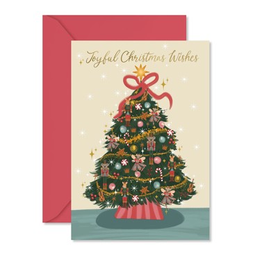 Hallmark Christmas Card - Tree