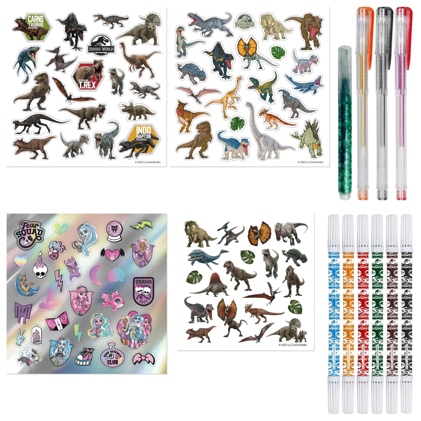 Kaleidoscope: Jurassic World Colouring and Activity Kit - Book 3 of 6